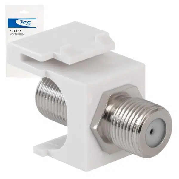 ICC F-Type Coax Keystone Jack